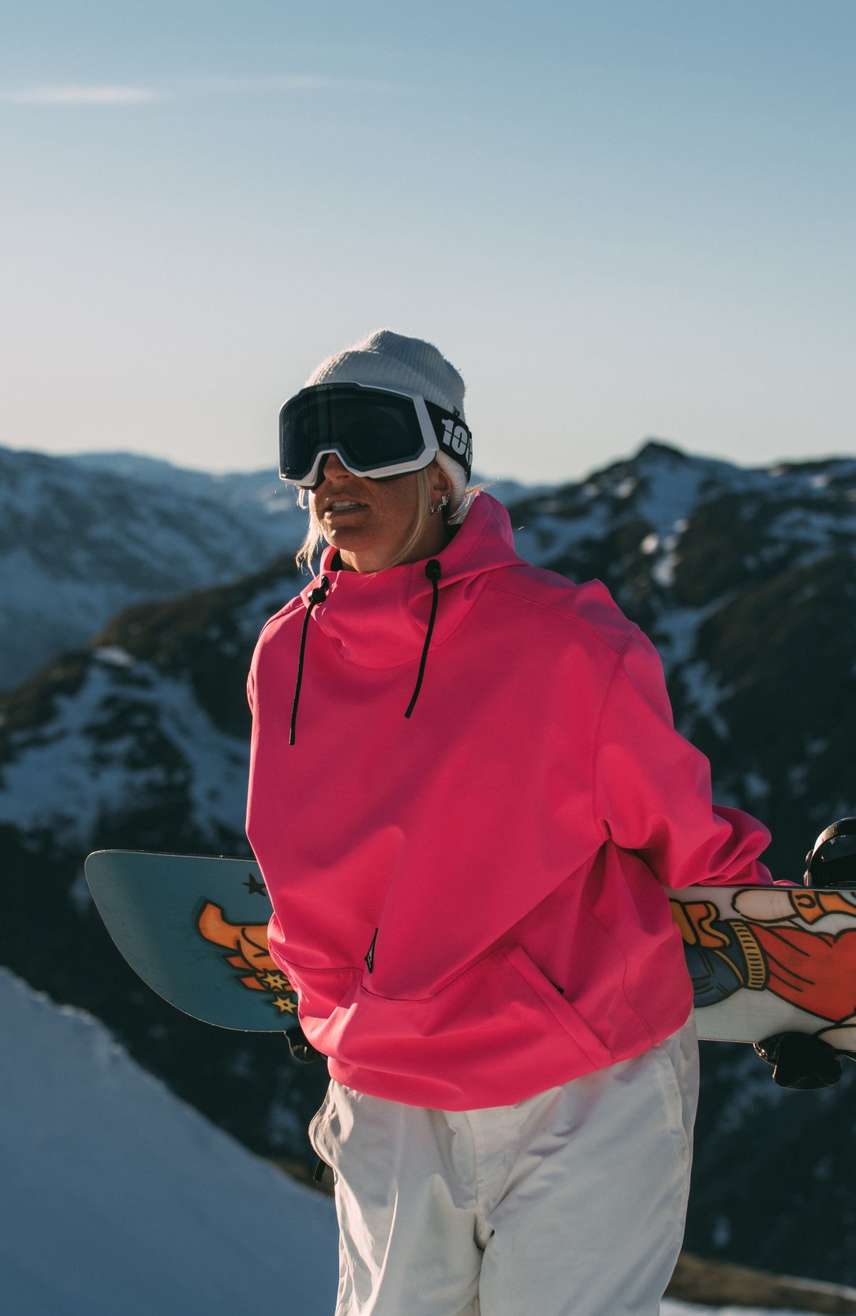 Sweat à capuche Softshell FWC'Play | Skater Pink