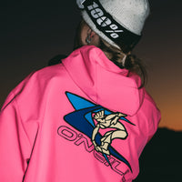 Sweat à capuche Softshell FWC'Play | Skater Pink