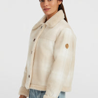 Veste O'Riginals doublée en polaire | Beige Check