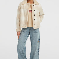 Veste O'Riginals doublée en polaire | Beige Check