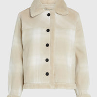 Veste O'Riginals doublée en polaire | Beige Check