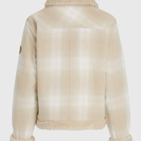 Veste O'Riginals doublée en polaire | Beige Check