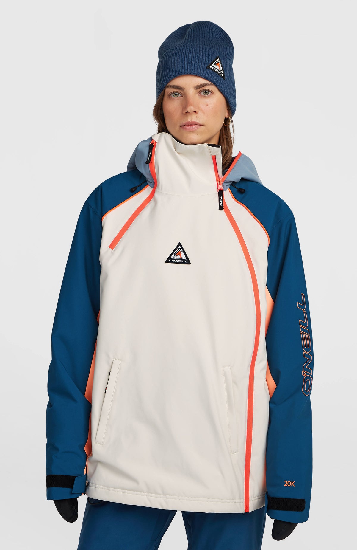 Veste de ski asymétrique FWC'Play | Murky Water Colour Block