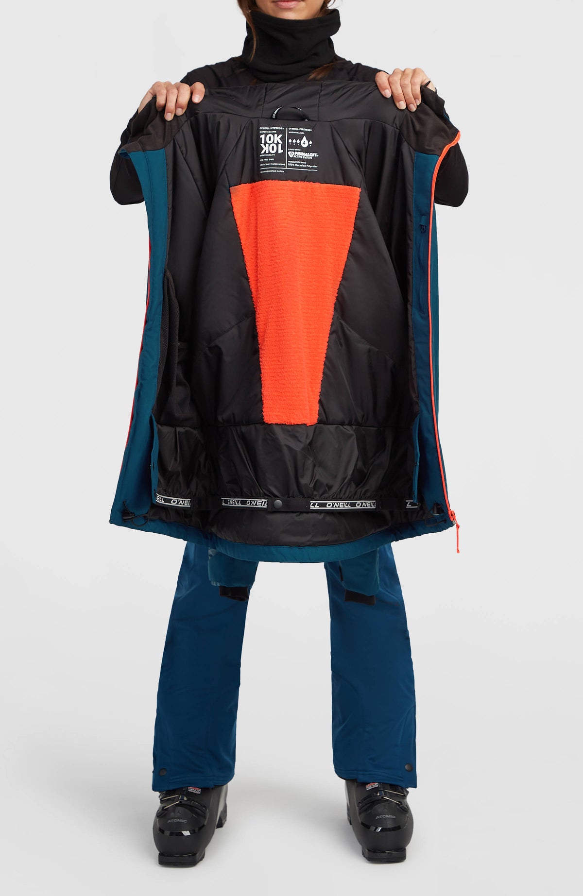 Veste de ski FWC'Cruz Duo | Blue Swirl Zebra