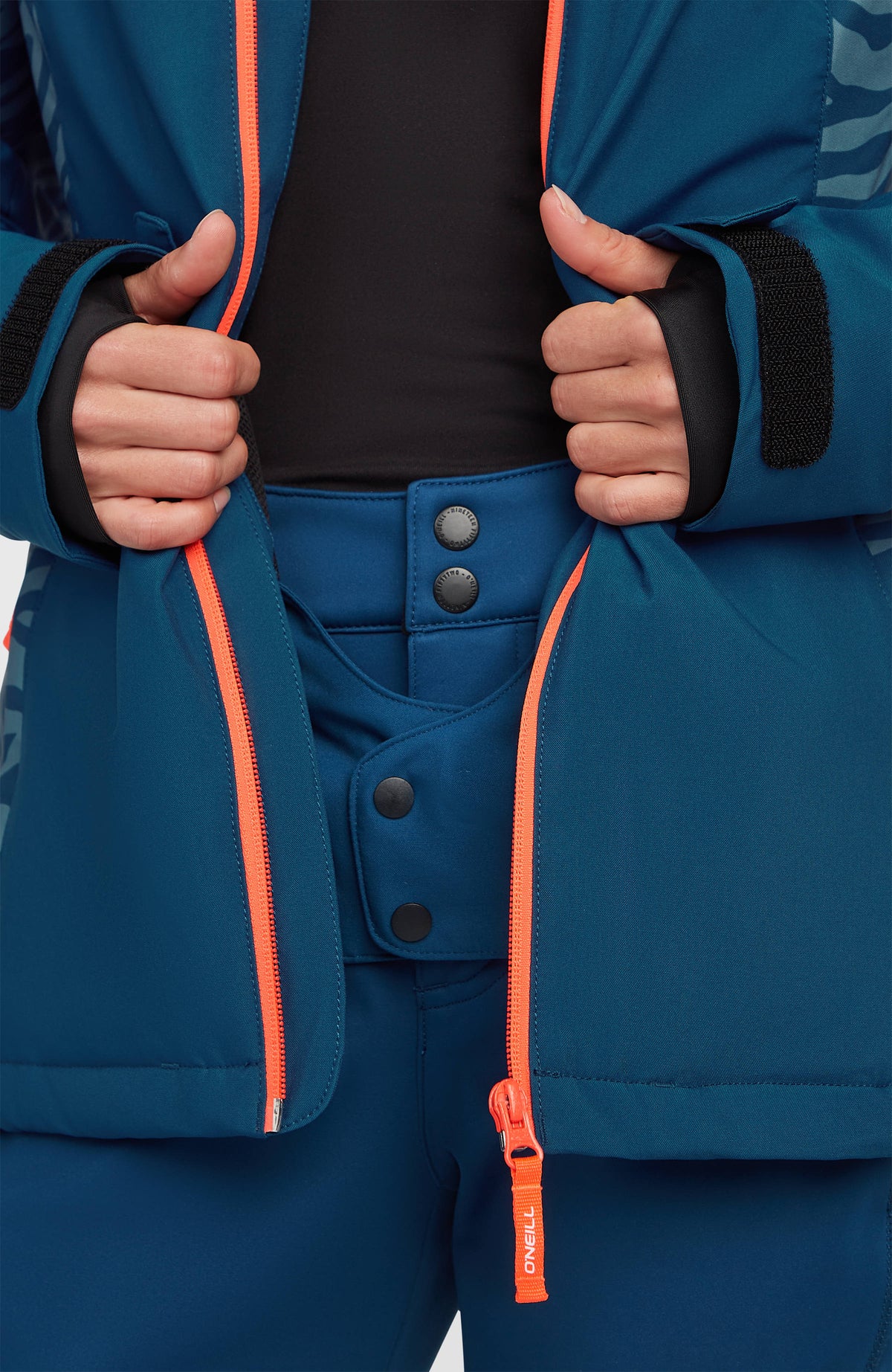 Veste de ski FWC'Cruz Duo | Blue Swirl Zebra