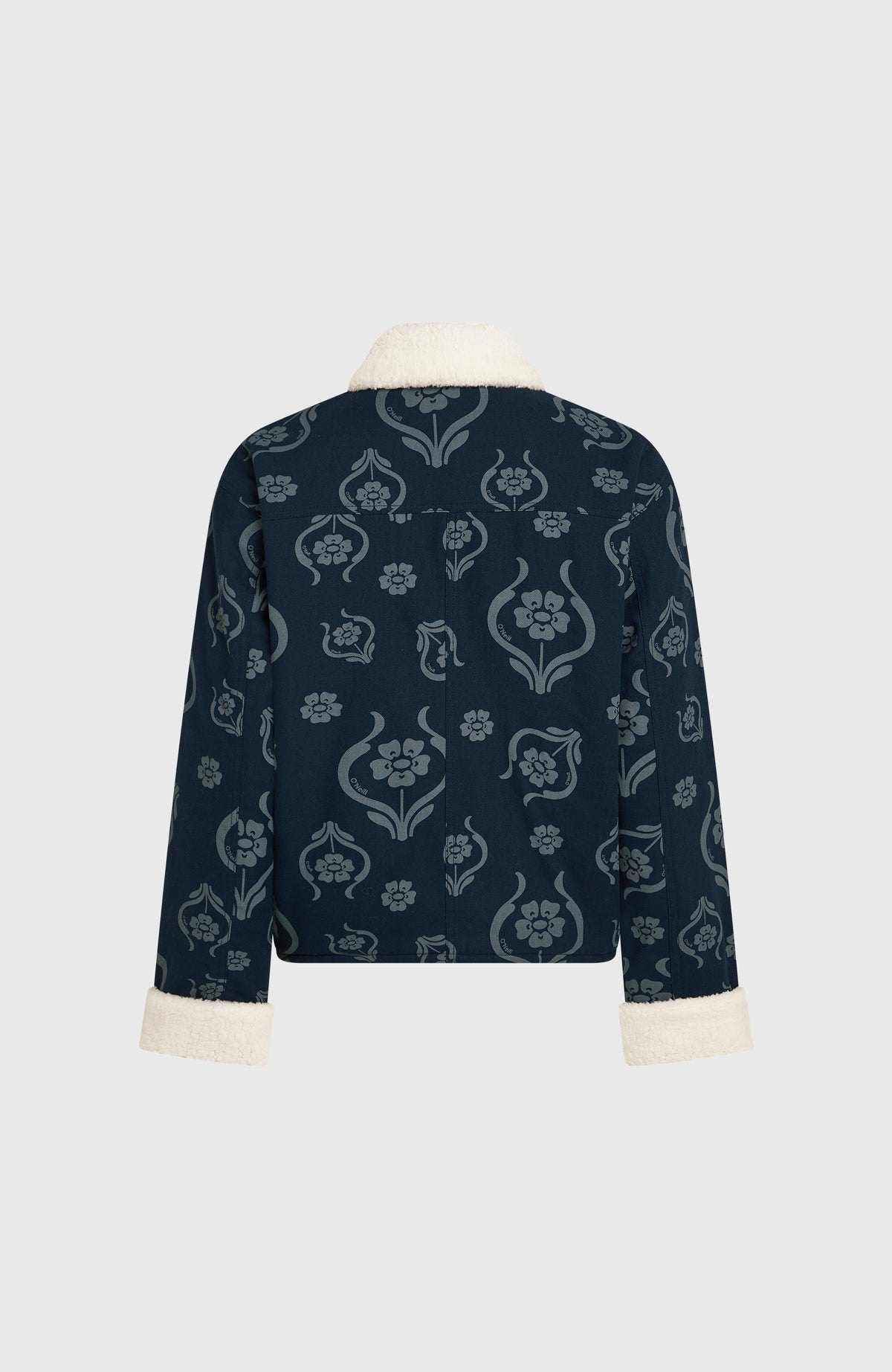 Veste O'Riginals doublée en polaire | Blue Artdeco Floral Jean