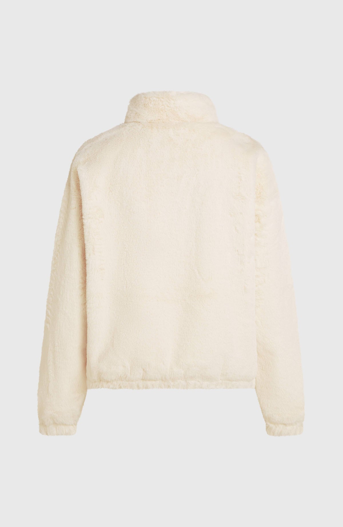 Veste en fausse fourrure à zip intégral O'Neill Must-Have | Linen White
