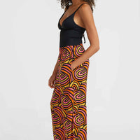 Pantalon Malia Beach | Orange Rainbow Stripe