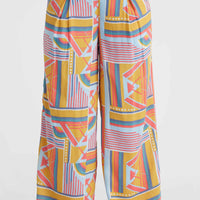 Pantalon en tissu Farrah Women of the Wave | Yellow Art Geo
