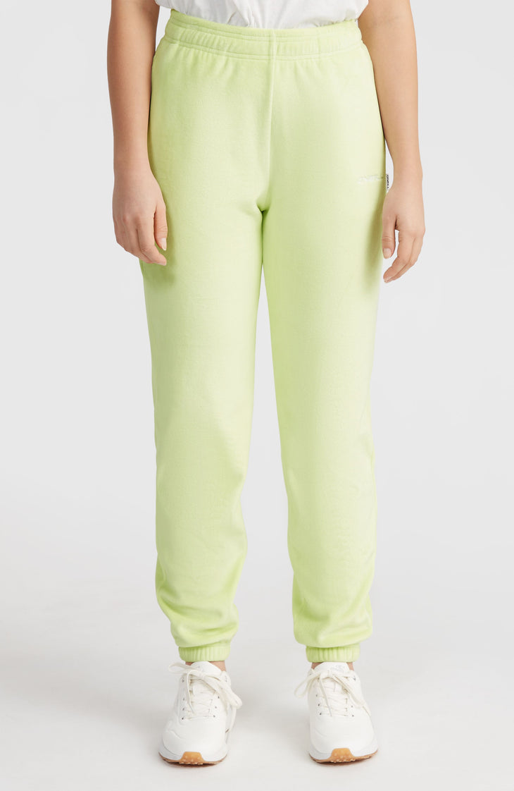 Pantalon de survêtement Velour | Lime Wash