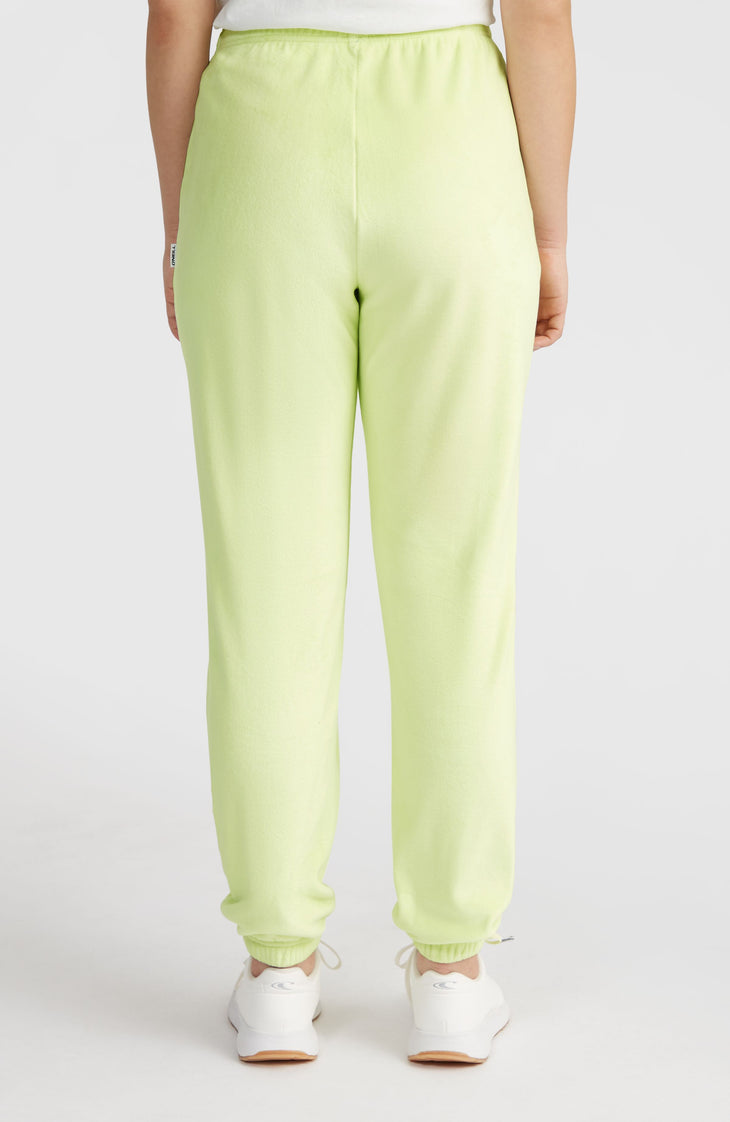 Pantalon de survêtement Velour | Lime Wash