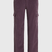 Pantalon cargo en velours côtelé Surf Heroes | Mauve Miracle