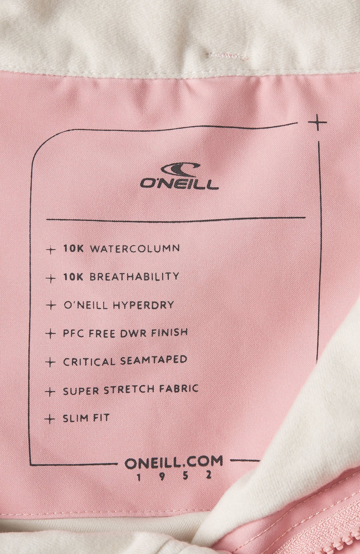 Pantalon de ski Star Slim | Genuine Pink