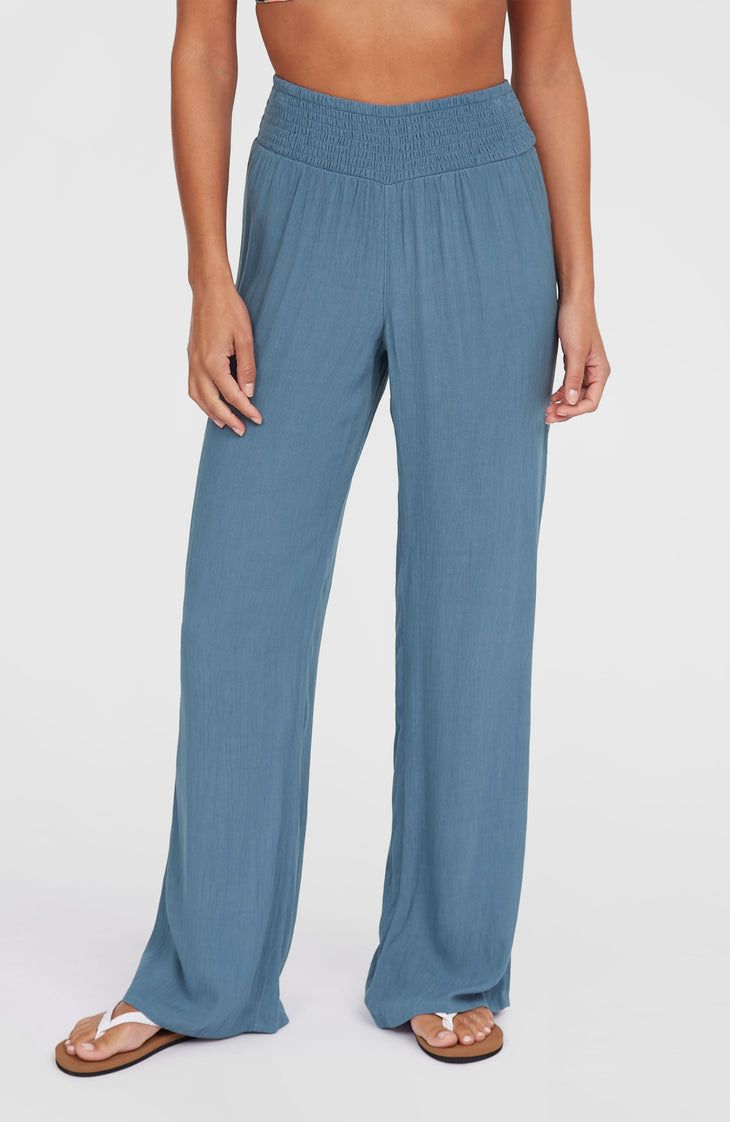 Pantalon Johnny Smocked Waist | Copen Blue