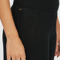 Pantalon Johnny Smocked Waist | Black Out