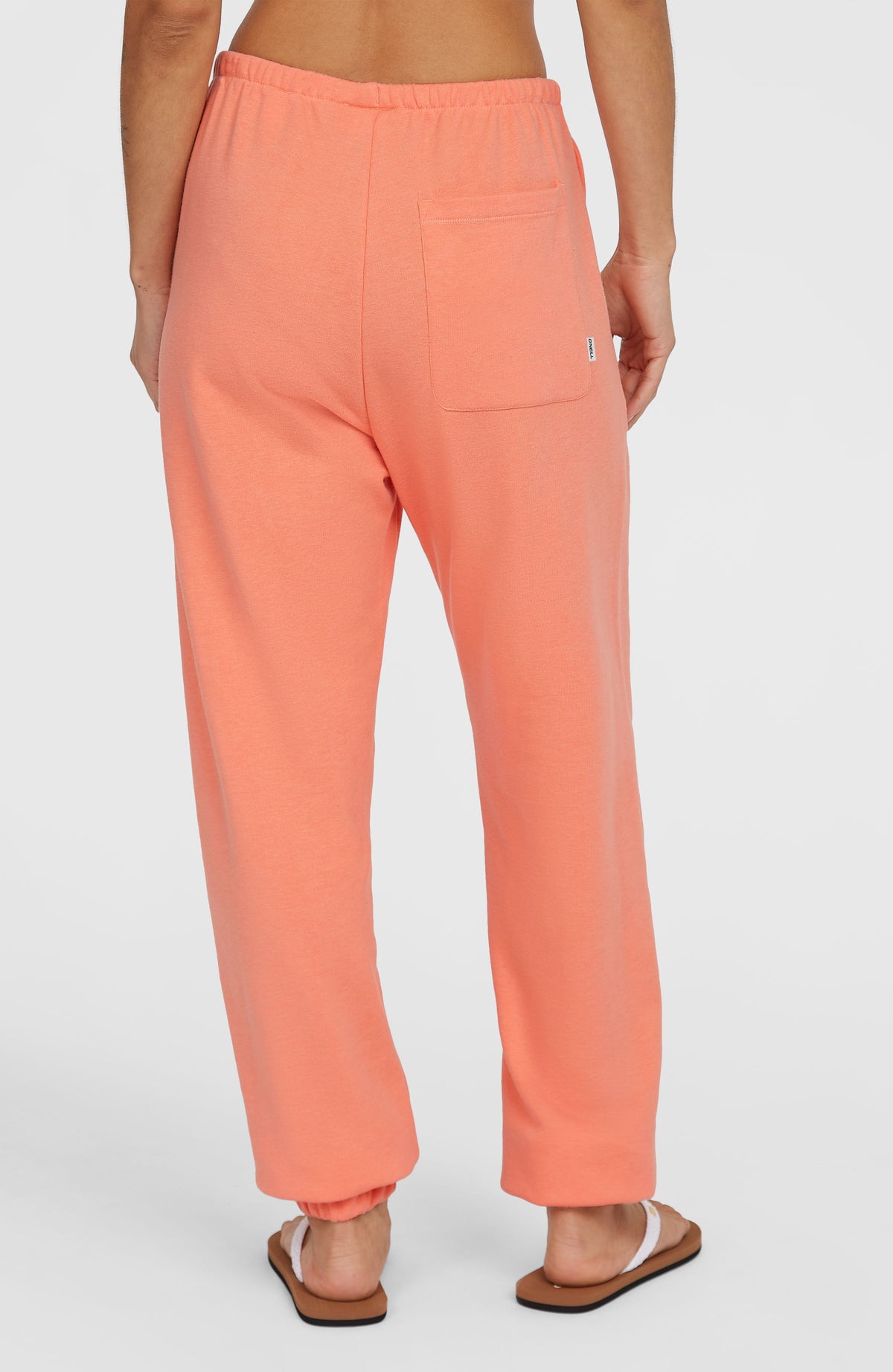 Pantalon de survêtement Essentials Script | Coral Pink