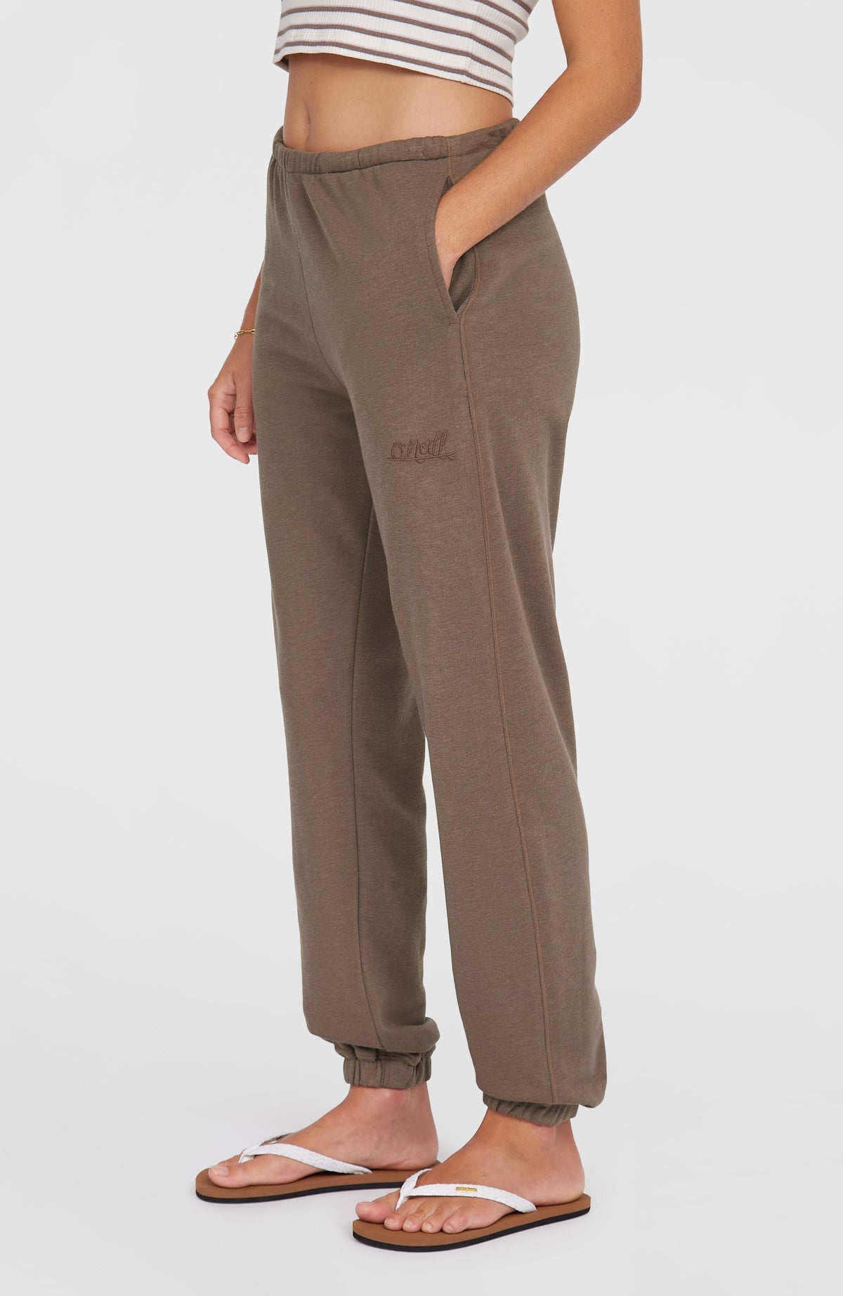 Pantalon de survêtement Essentials Script | Pure Cashmere