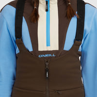 Pantalon de ski à bretelles Softshell FWC'Cruz | Coffee Bean