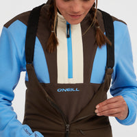 Pantalon de ski à bretelles Softshell FWC'Cruz | Coffee Bean