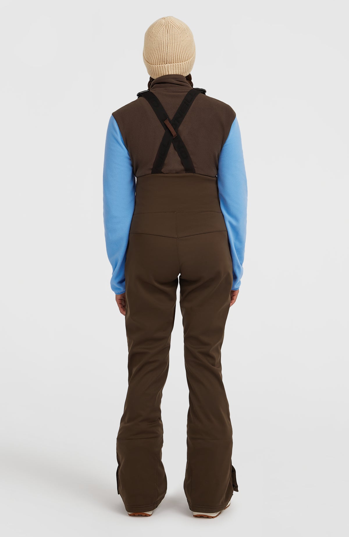 Pantalon de ski à bretelles Softshell FWC'Cruz | Coffee Bean
