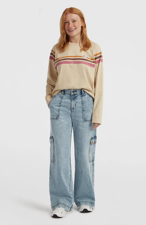 Pantalon cargo O'Riginals en jean | Denim Blue