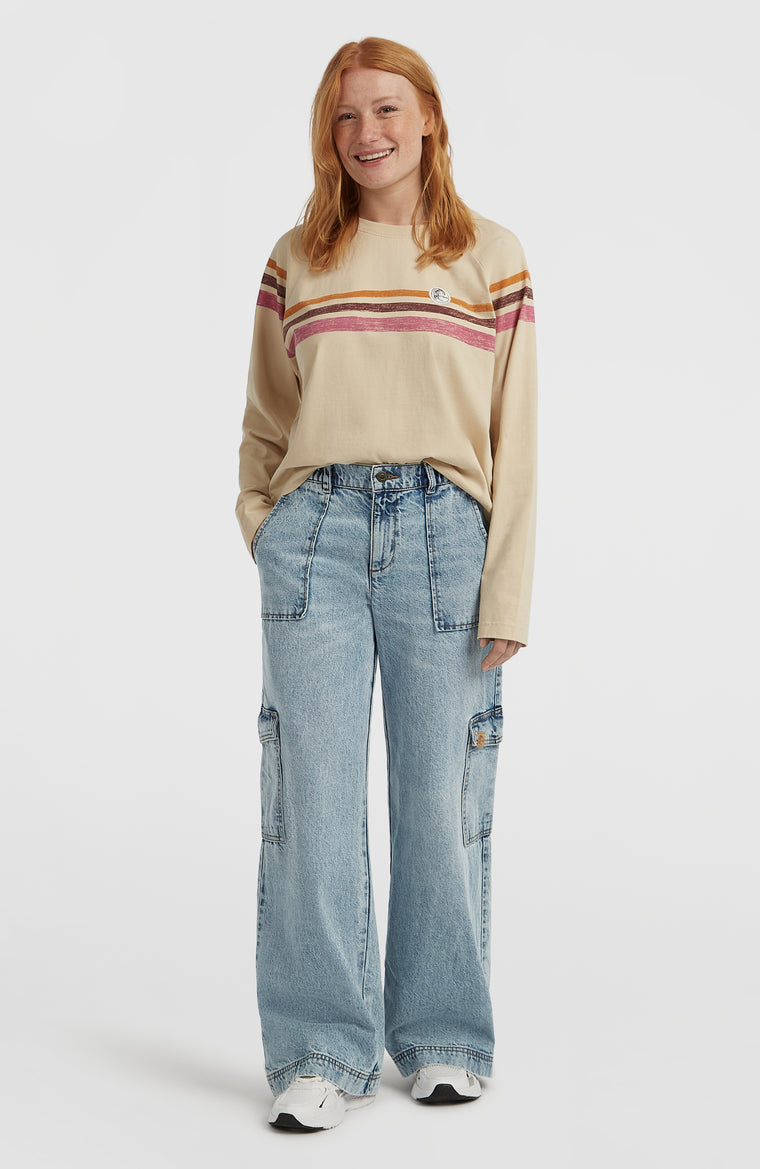 Pantalon cargo O'Riginals en jean | Denim Blue