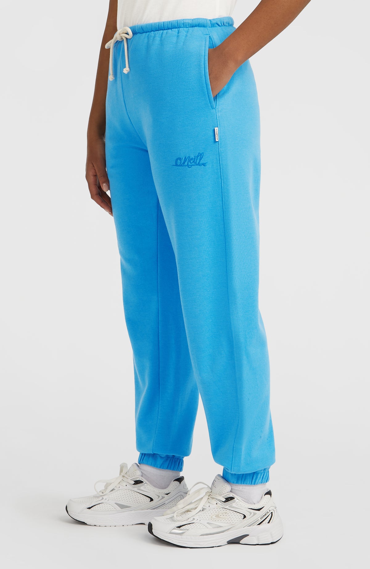 Pantalon de survêtement Essentials Script | Blue Poppy