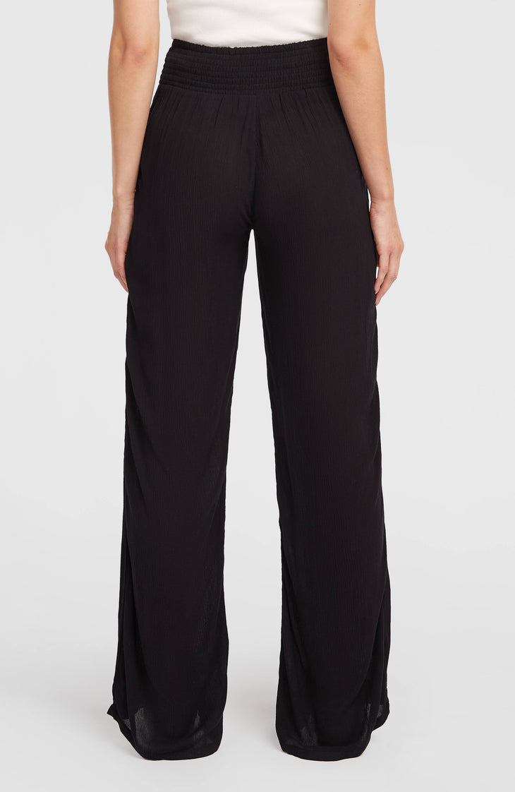 Pantalon Johnny Smocked Waist | Black Out