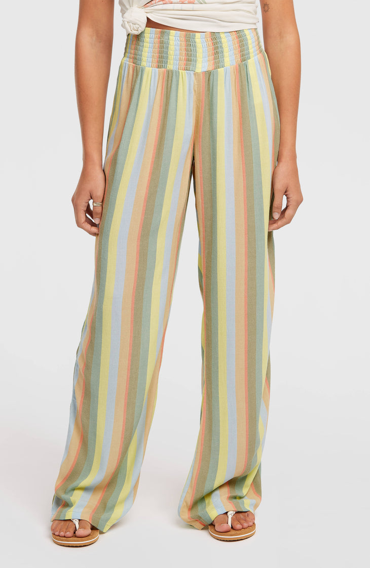 Pantalon Johnny Smocked Waist | Multi Must Haves Stripe