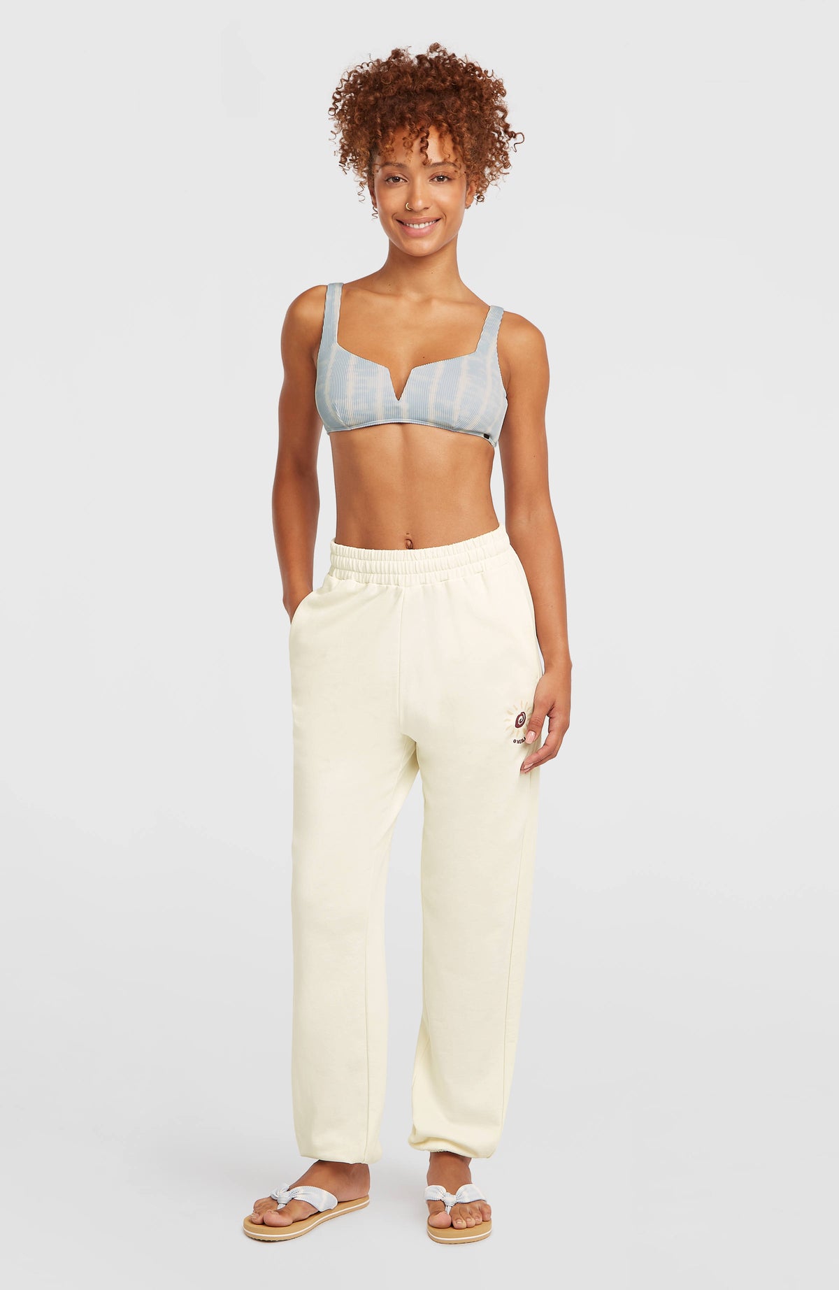 Pantalon de survêtement Women of the Wave | Pistachio Shell