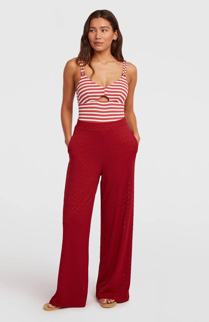 Pantalon O'Riginals Wide-Leg | Midnight Poppy