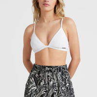 Short à taille haute Java Wave | White . Black Comic Seaweed