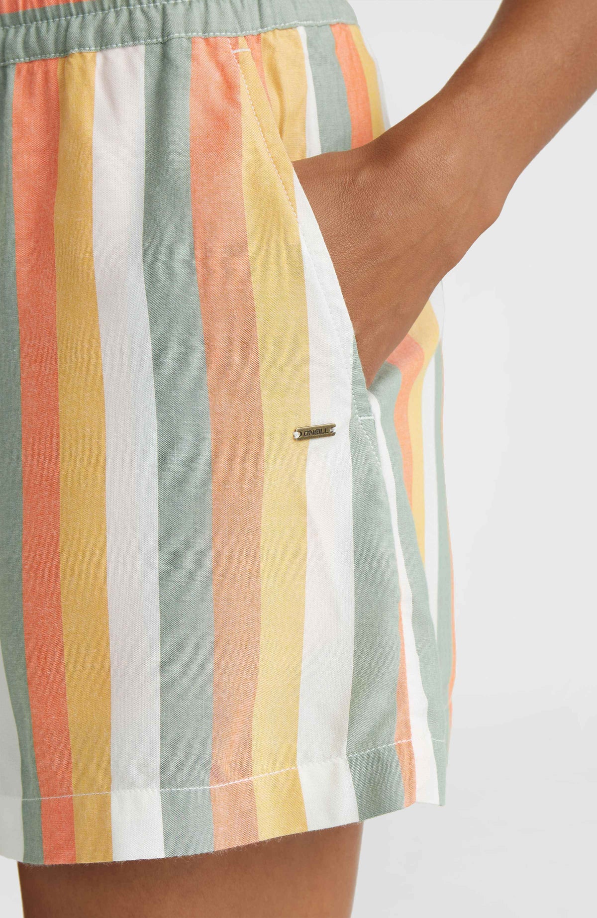 Short Amiri Beach | Orange Multistripe