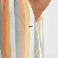 Short Amiri Beach | Orange Multistripe