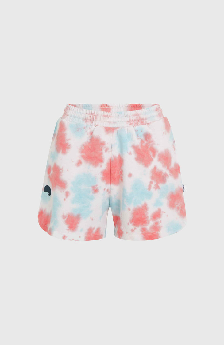 Short de survêtement Women of the Wave | Pink Ice Cube Tie Dye