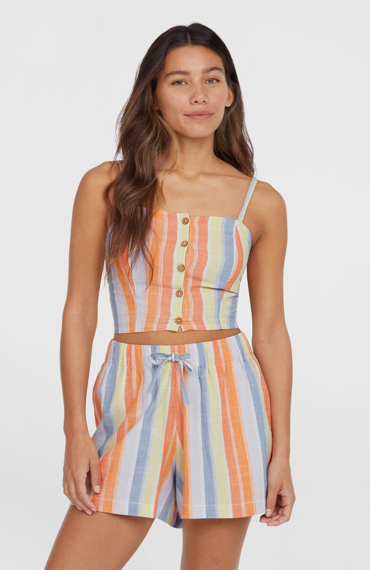 Short Beach Vintage | Vintage Stripe