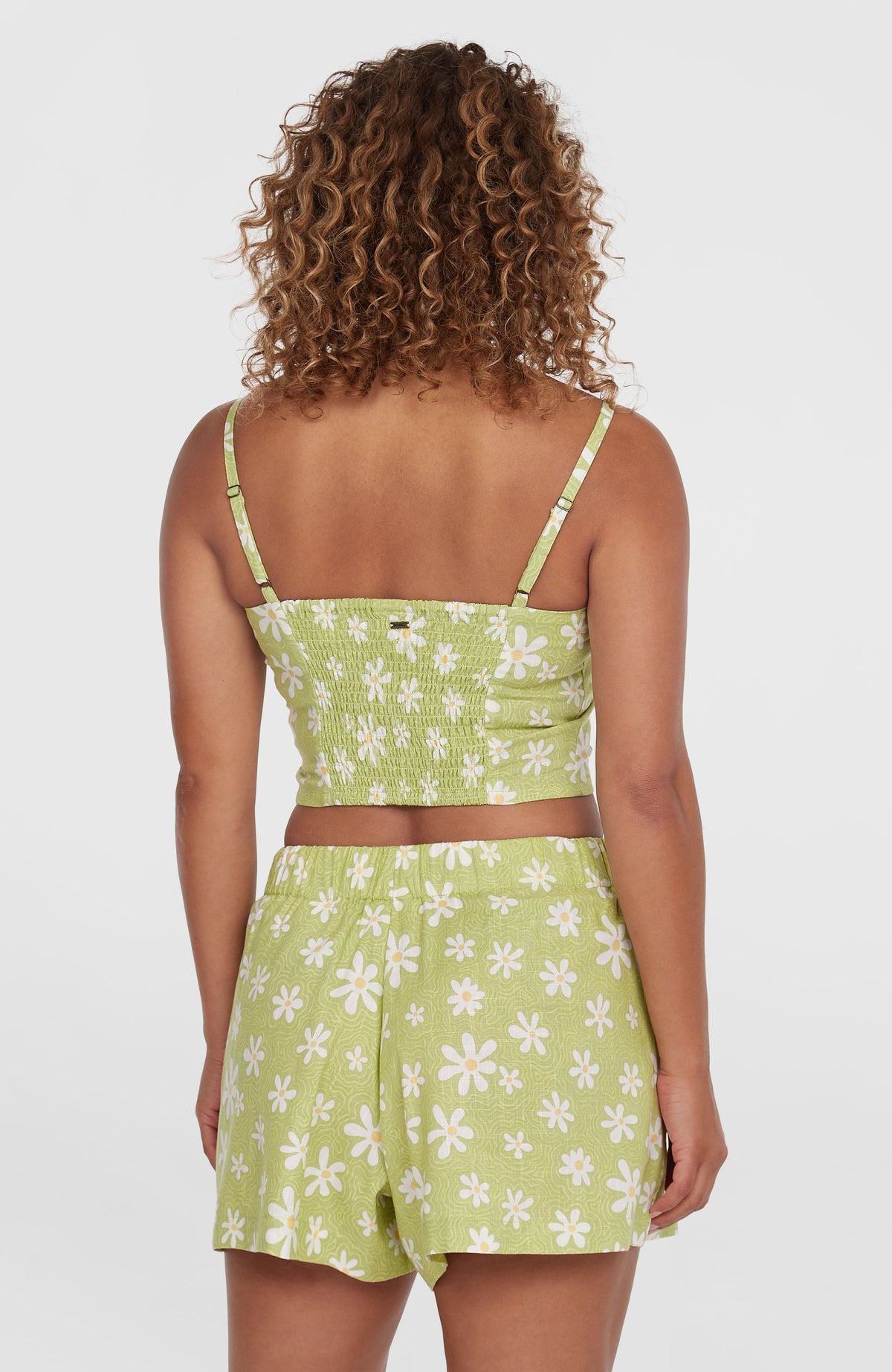 Short Beach Vintage | Green Daisyline