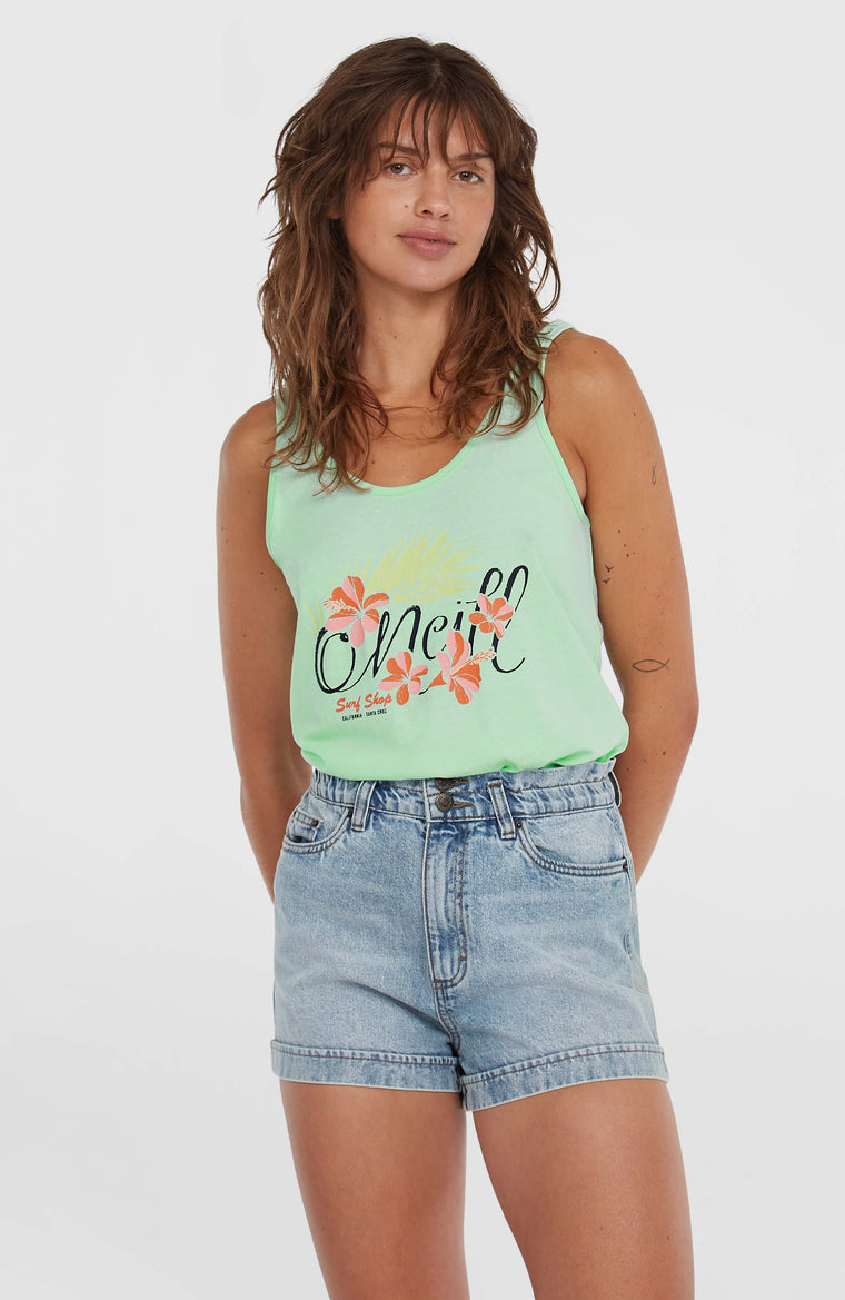 Short Tasia Paperbag | Denim Blue