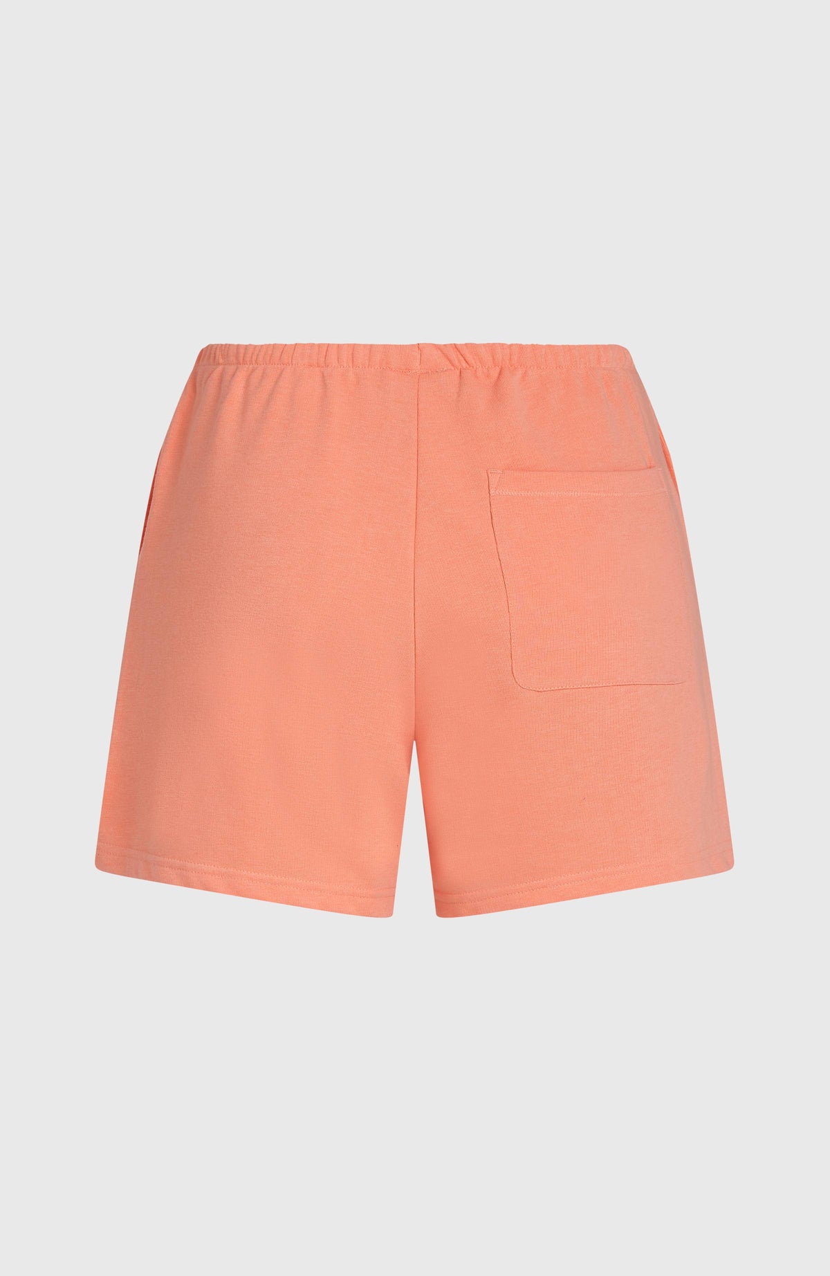 Sweatshort Essentials Script | Coral Pink