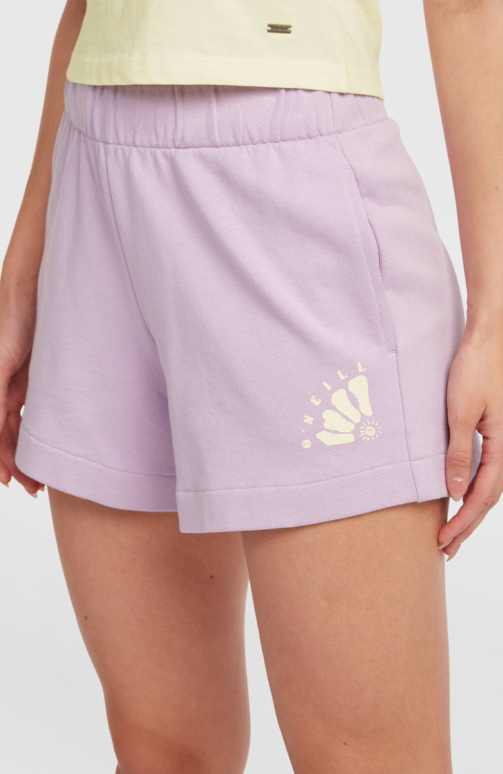 Short de survêtement Women of the Wave | Pale Lavender