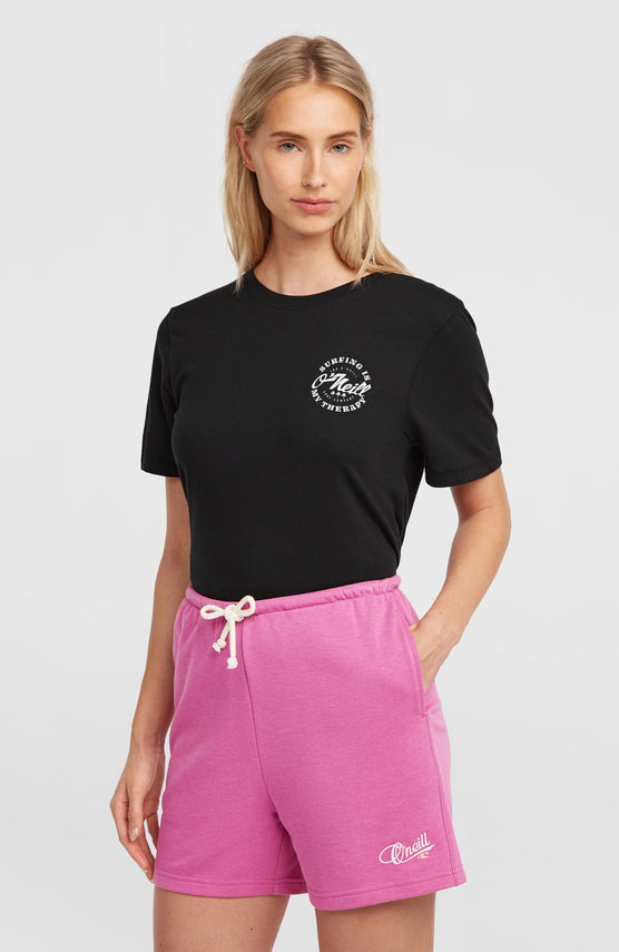 Sweatshort Essentials Script | Electric Fuschia