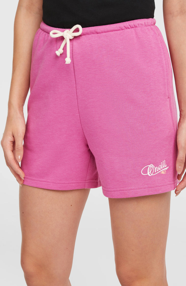 Sweatshort Essentials Script | Electric Fuschia
