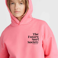Sweat à capuche Future Surf Society | Perfectly Pink
