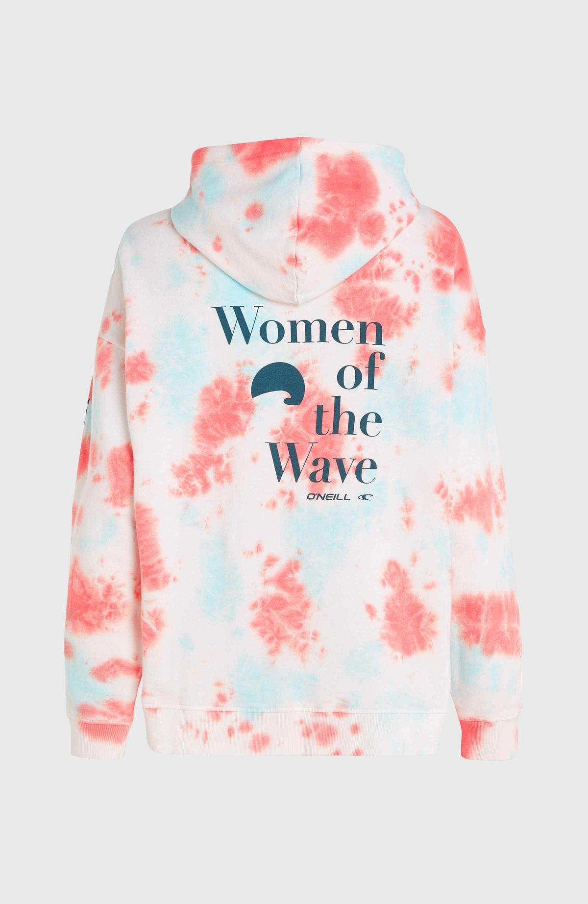 Sweat à capuche Women of the Wave | Pink Ice Cube Tie Dye