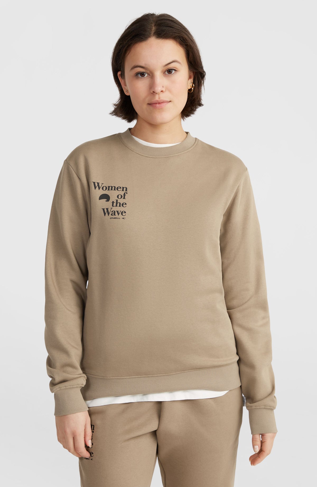 Sweatshirt à col rond Women of the Wave | Concrete