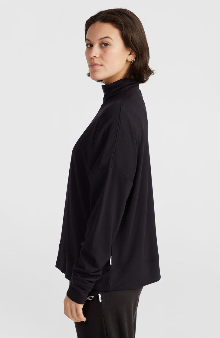 Sweatshirt à col demi-zip | Black Out