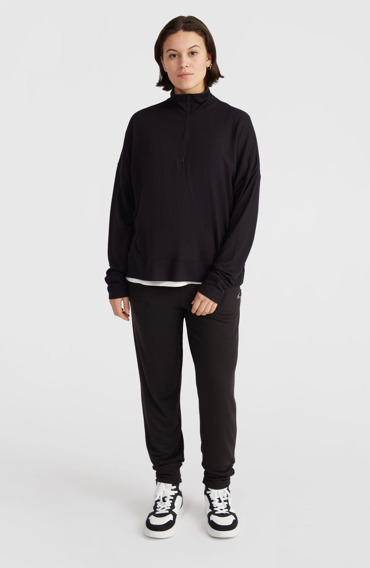 Sweatshirt à col demi-zip | Black Out