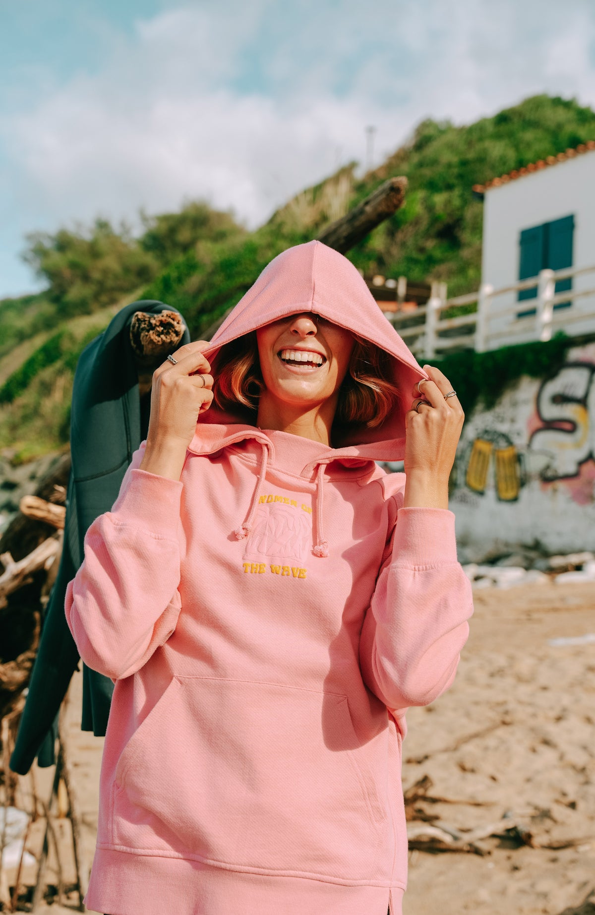 Sweat à capuche Women of the Wave | Desert Rose