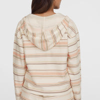 Sweat à capuche Bavaro | White Bavarro Stripe