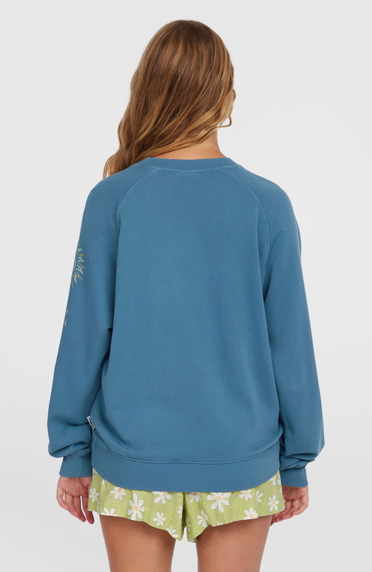 Sweatshirt Beach Vintage Crew | Copen Blue